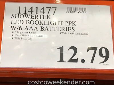 Deal for a 2 pack of MyLight Ultra Bright LED Book Lights at Costco