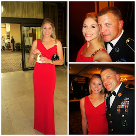 dress for the army ball, military wife at the army ball, military ball, army wife dress