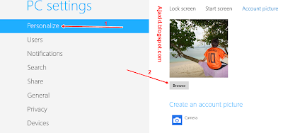 Cara Mengganti Foto User Di Window 8