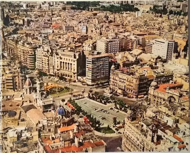 Vista aérea en el año 1967 Todocolección.