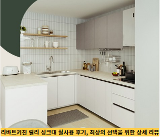 리바트키친-릴리-싱크대-후기,-최상의-선택을-위한-상세-리뷰-썸네일