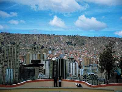 Vista de La Paz desde Sopocachi