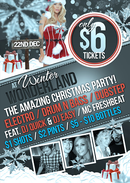 christmas party flyer templates
