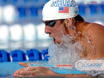 Phelps, Dios del agua en Beijing 2008