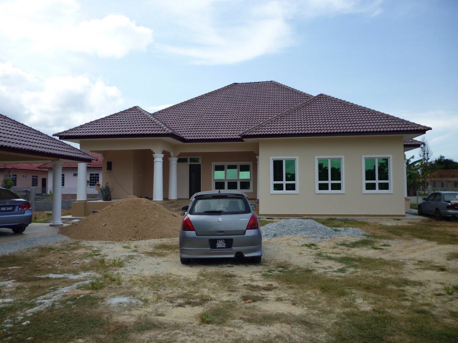 RumahkuSyurgaku Rumah  terkini pasang awning  