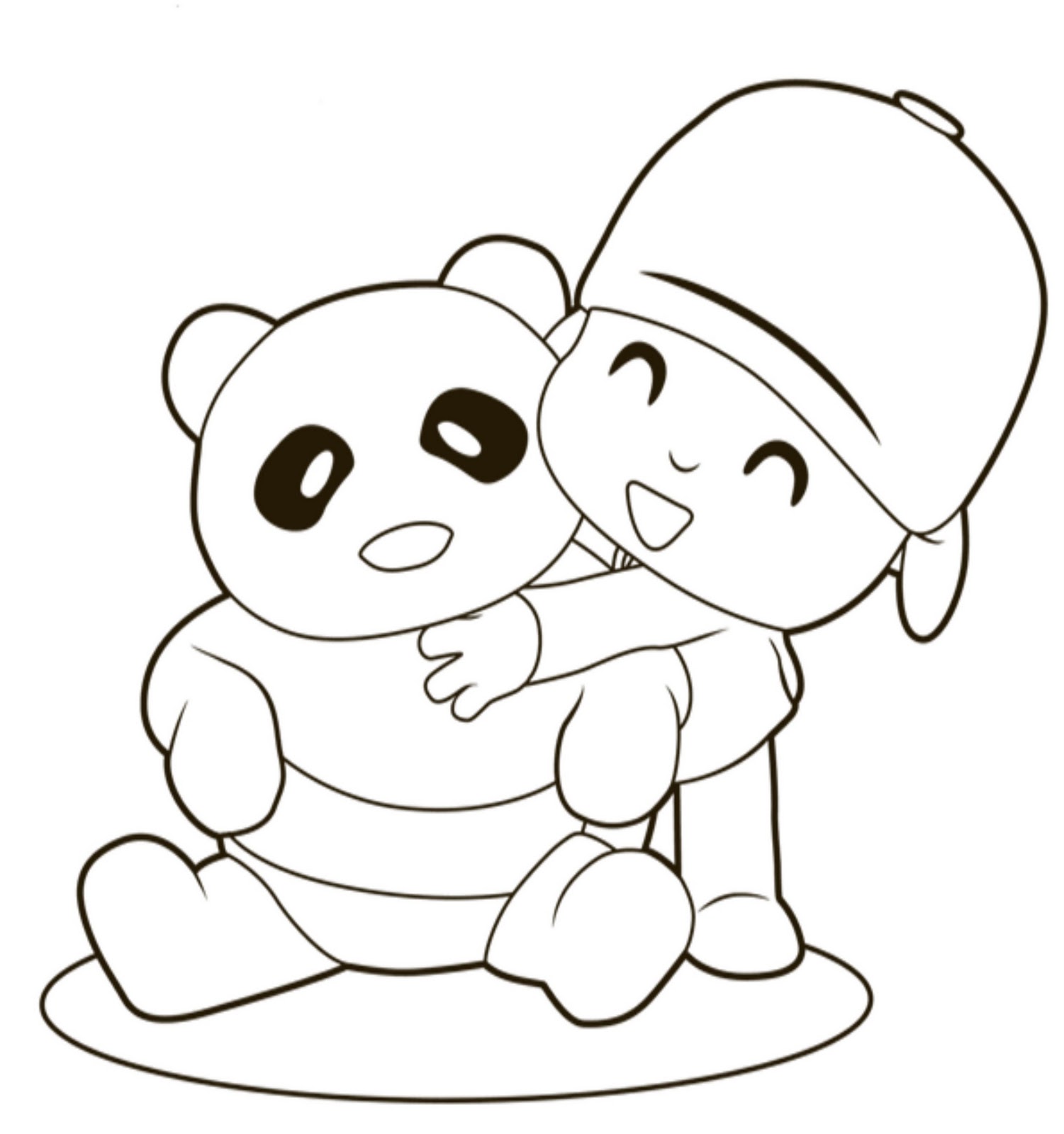 Pocoyo Coloring Pages ~ Free Printable Coloring Pages - Cool Coloring Pages