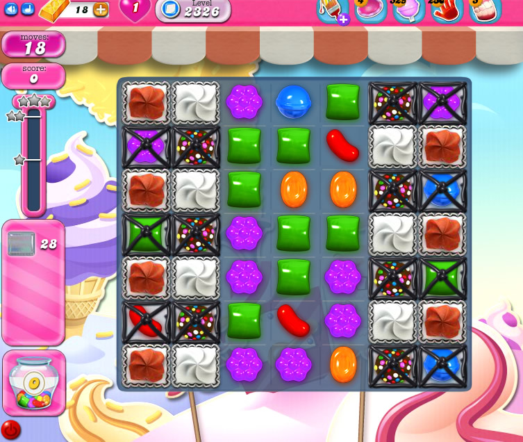 Candy Crush Saga level 2326