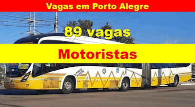 Carris oferece 89 vagas para Motoristas em processo seletivo gratuito