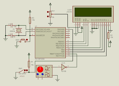 PIC16F628A Frequency Meters With LCD