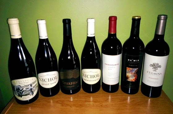 January 2015 BC wine collectibles
