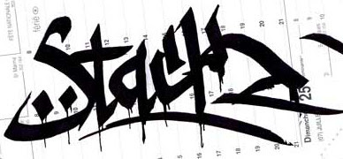 Stack Alphabet Graffiti Sketches