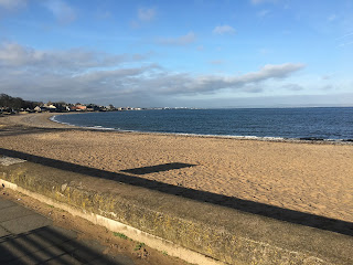 sandy beach in Musselburgh