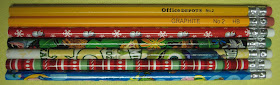 Pencil brand reviews for OCC shoeboxes.