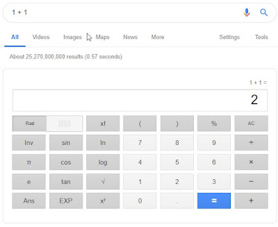 Kalkulator Pada Google Chrome 