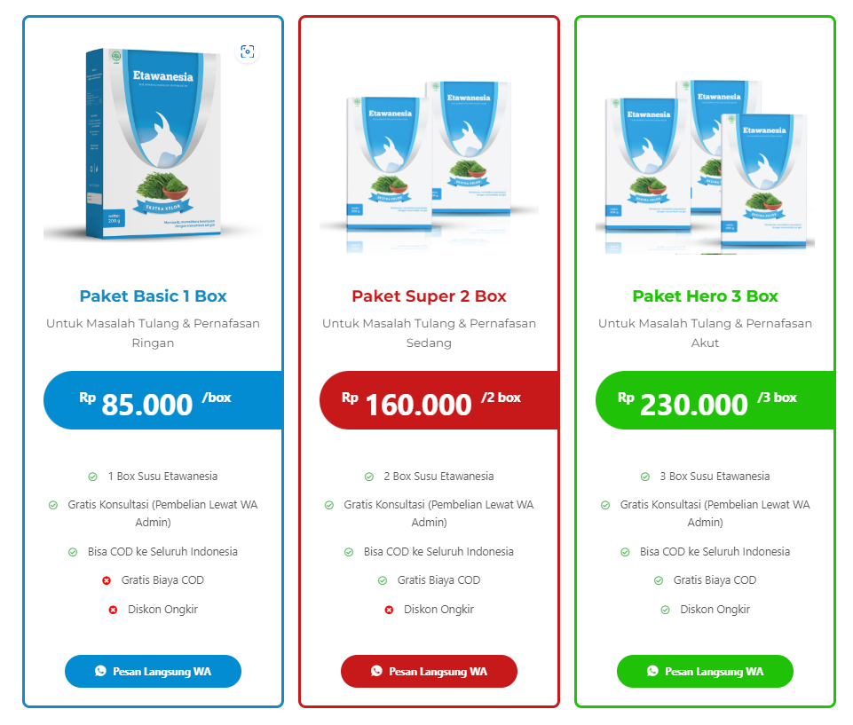 Susu Kambing Etawa Terbaik Tahun 2024