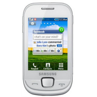Samsung S3770 Silver White