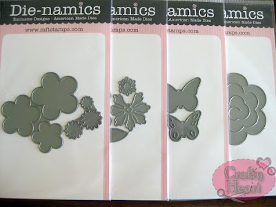 My Favorite Thing Die-namics dies - Pretty Posies, Prima Donna Petals, Butterflies, Rolled Rose