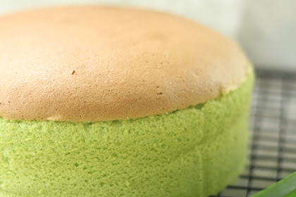 Pandan Sponge Cake 班兰海绵蛋糕