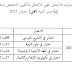 مواضيع الامتحان المهني للالتحاق برتبة مدير ثانوية 