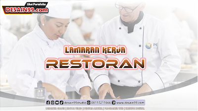 Ingin Bekerja di Restoran? Ini Contoh Surat Lamaran Kerja Sebagai Koki dan Waiter