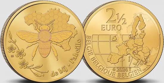 Belgium 2,5 euro 2024 - Save the bee in Belgium