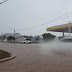 Forte chuva provoca estragos em várias ruas de Luís Eduardo Magalhães-BA