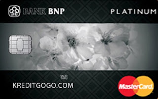 Kartu Kredit Bank BNP MasterCard Platinum