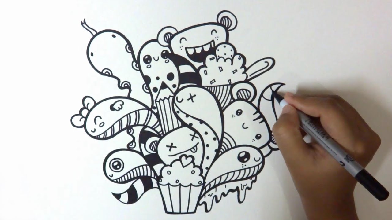 Cara Mudah Membuat Doodle Art Renaldia Harianto