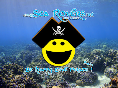 Ha Harr! Be Happy Dive Pirate with Sea Rovers Dive Centre, Pemuteran, Bali