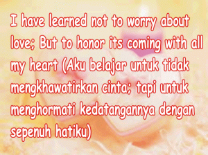 Kata Kata Mutiara Cinta Bahasa Inggris Februari 2014 Ulan Bloggers