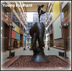 NY en 3 Días: Escultura de Barry Flanagan "Young Elephant"