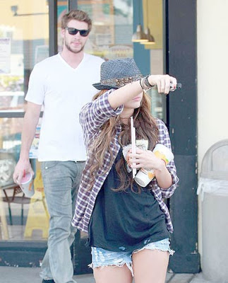 Miley Cyrus and Liam Hemsworth