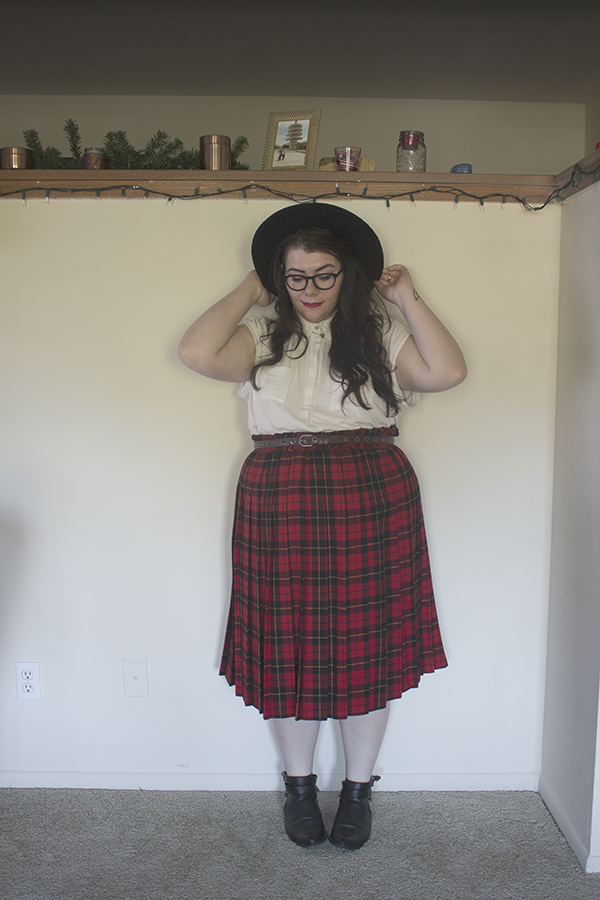 Plaid Party, an outfit on katielikeme.com