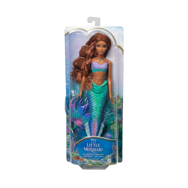 Poupée originale Disney 2023 : Ariel sirène en boite.