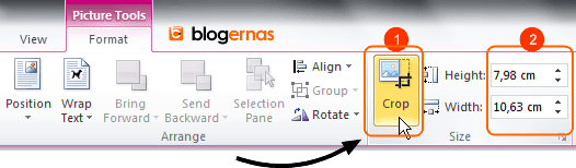 Cara Croping Gambar dg Office Word