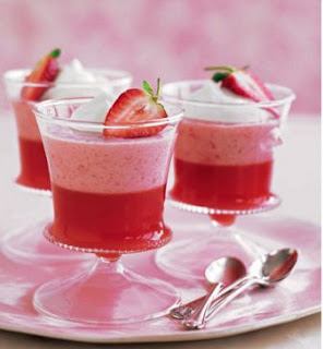 Cara Membuat Puding Segar Strawberry