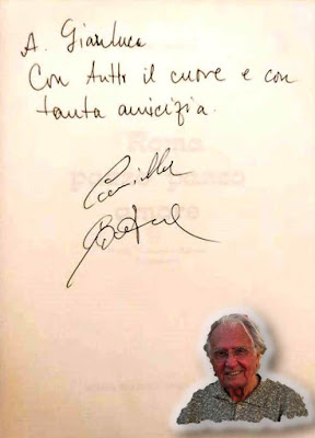 Dedica con autografo dell'autore del libro Gaetano CAMILLO  ROMA pazzo pazzo amore a Gianluca GUERRISI