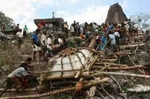 upacara adat pemakaman di sumba