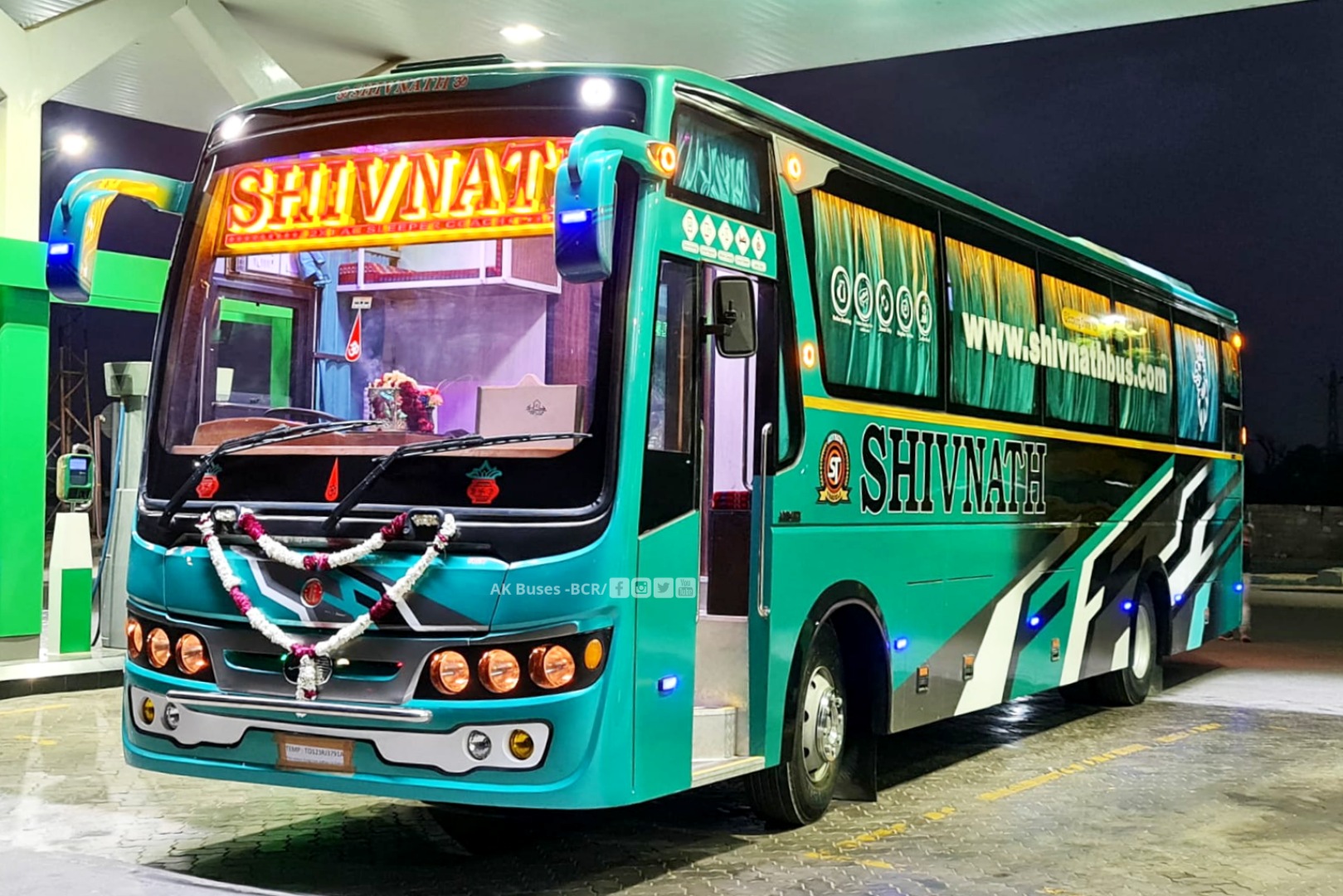 Shivnath Travels New AC Bus