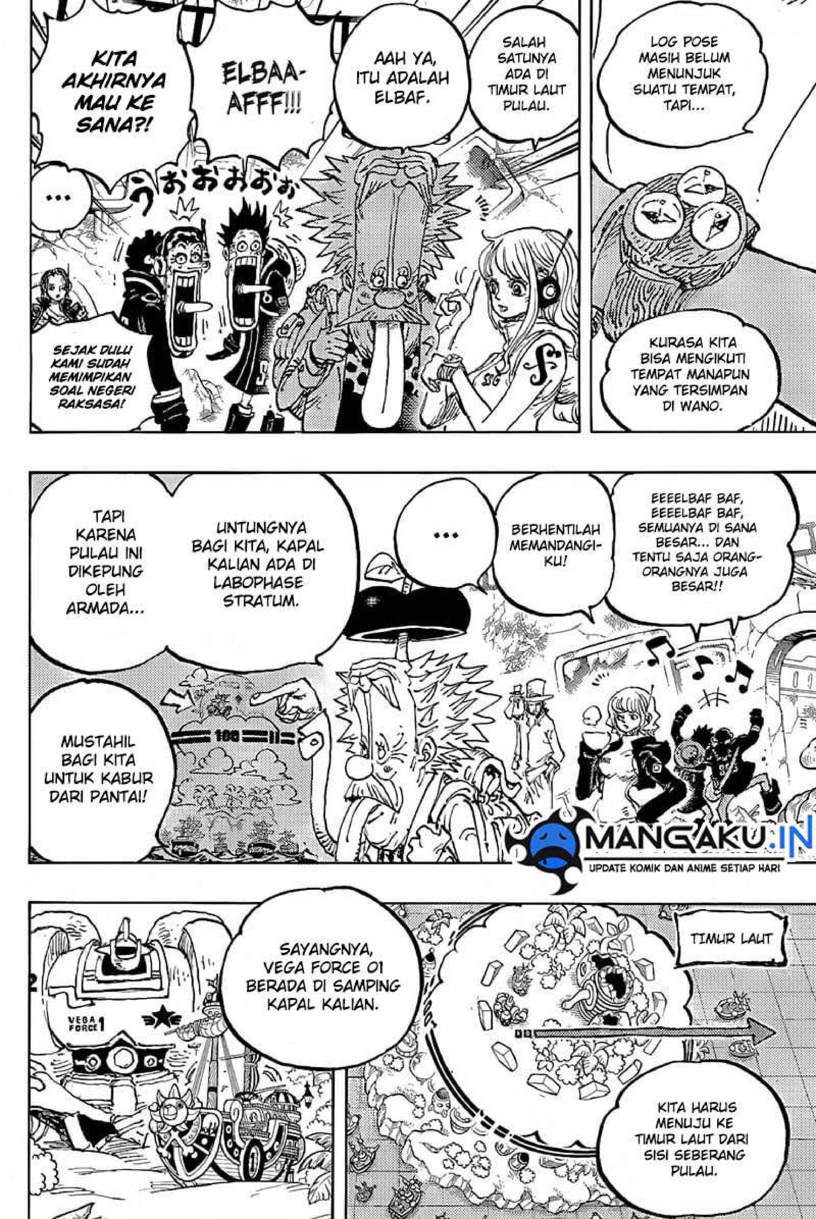 Manga One Piece Chapter 1090 Bahasa Indonesia