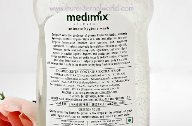 Medimix Ayurvedic Intimate Hygiene Wash Review - how to use