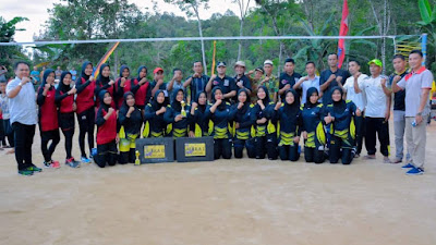 Turnamen Volly Ball PTS Cup I  Sukses Digelar