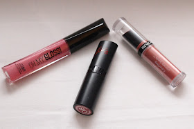 lipgloss review drugstore Rimmel Kate Moss Relvon 
