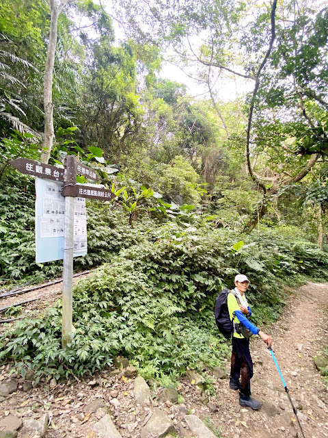 南坪、馬胎古道交接處