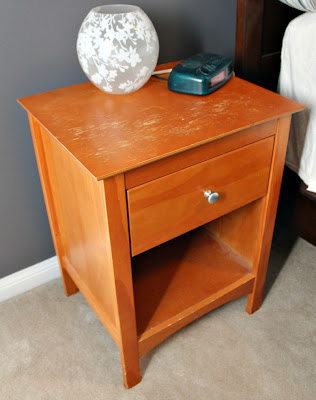 Nightstand - cerusing furniture