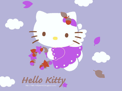 Hello Kitty-Violet-Hello Kitty-Violet Wallpeper-Kitty-Violet