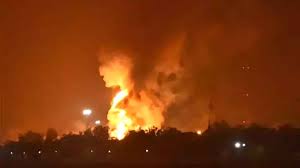 3 expolsions and then fire broke out at ONGC plant at Surat