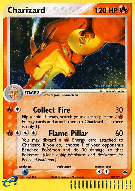 pokemon cards charizard. Today#39;s Pokemon Card of the