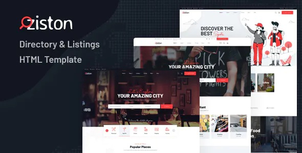 Best Directory & Listings HTML Template