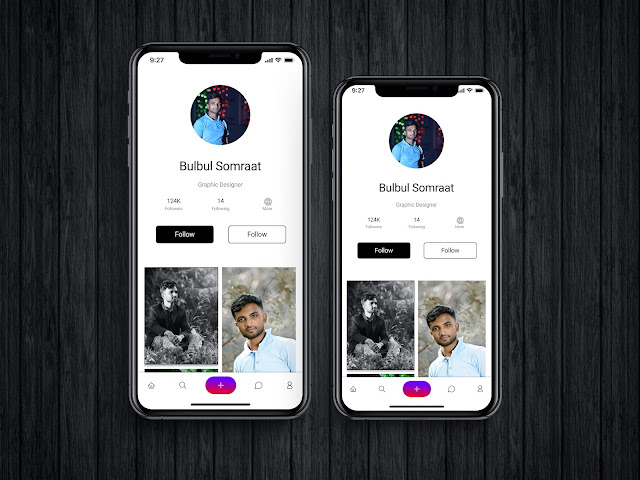 User Profile UI Design for Mobile apps | User Profile UI design concept for mobile